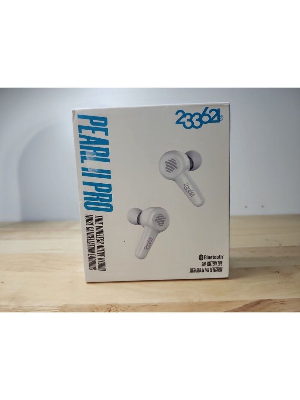 233621 PEARL II PRO True Wireless Earbuds Active Noise Cancelling Headphones BT